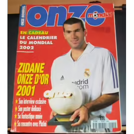 Onze Mondial Zidane Onze D Or 2001 N 155 908563826 ML, UN TRUC DE FOOT